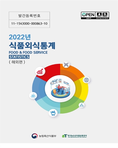 식품외식통계 = Food & food service statistics : 해외편. 2022 / 농림축산식품부 한국농수산식품유통공사