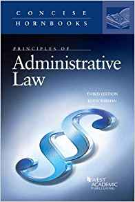 Principles of administrative law / Keith Werhan.