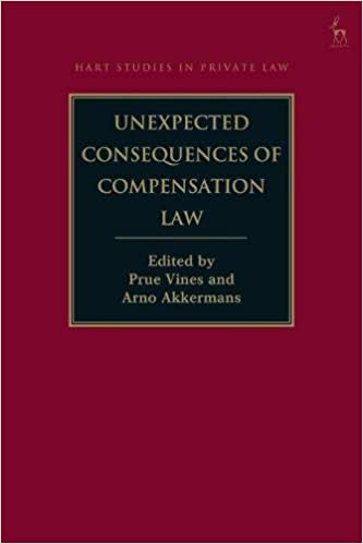 Unexpected consequences of compensation law / edited by Prue Vines and Arno Akkermans.
