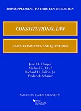 Constitutional law : cases, comments, and questions / Jesse H. Choper, Michael C. Dorf, Richard H. Fallon, Jr., Frederick Schauer.