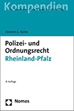 Polizei- und Ordnungsrecht Rheinland-Pfalz / Dietrich G. Rühle.