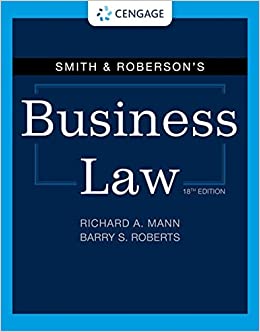 Smith ＆ Roberson's business law / Richard A. Mann, Barry S. Roberts.