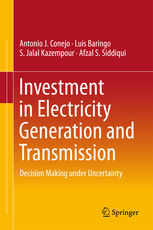 Investment in electricity generation and transmission : decision making under uncertainty / Antonio J. Conejo [and three others].