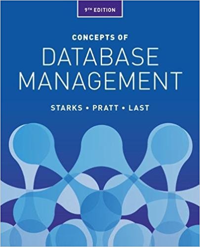 Concepts of database management / Joy L. Starks, Philip J. Pratt, Mary Z. Last.