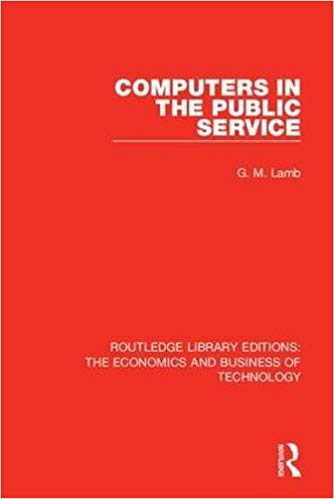 Computers in the public service / G.M. Lamb.