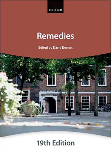 Remedies / The City Law School ; authors, Julie Browne [and five others] ; editor: David Emmet.