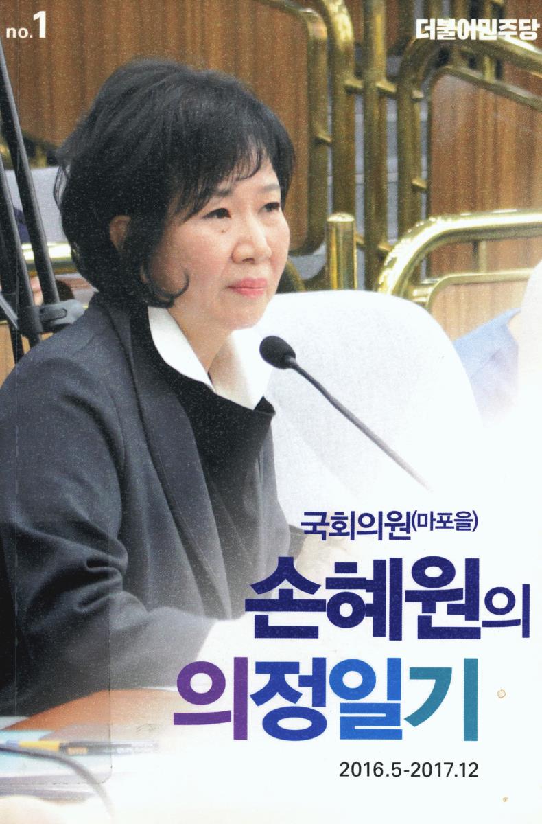 (국회의원(마포을)) 손혜원의 의정일기 : 2016.5-2017.12