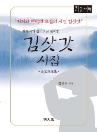 (현대시의 감각으로 풀이한) 김삿갓 시집 : 기지와 해학과 요설의 시인 김삿갓 : 큰글자책