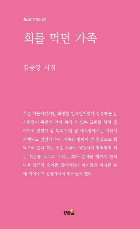회를 먹던 가족 : 김승강 시집