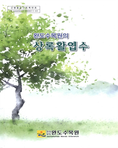 (완도수목원의) 상록활엽수
