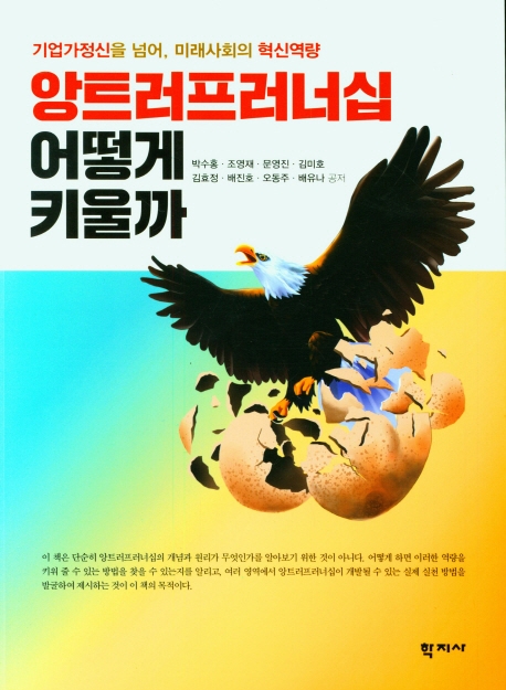 앙트러프러너십 어떻게 키울까 : 기업가정신을 넘어, 미래사회의 혁신역량