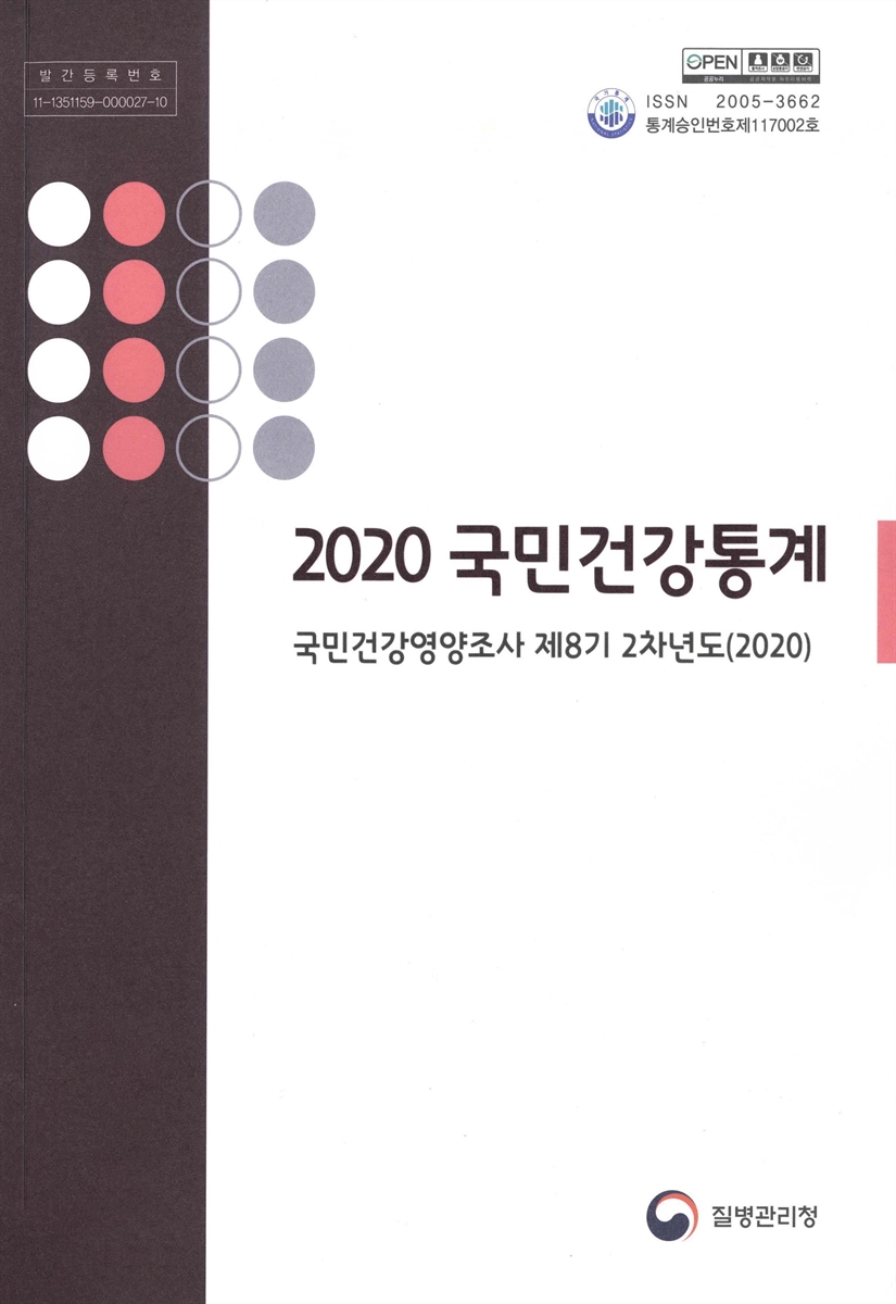 국민건강통계 : 국민건강영양조사 제8기 2차년도. 2020