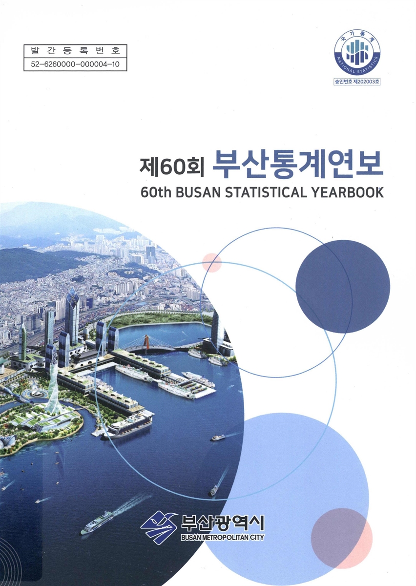 부산통계연보 = 60th Busan statistical yearbook. [2021](제60회)
