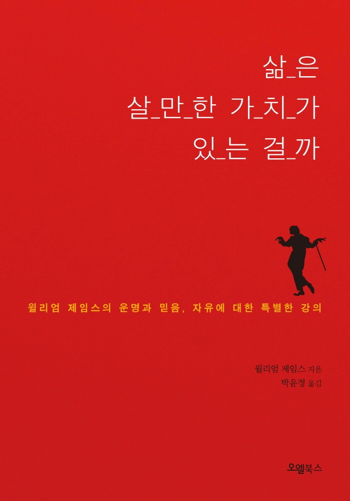 삶은 살만한 가치가 있는 걸까 : 윌리엄 제임스의 운명과 믿음, 자유에 대한 특별한 강의