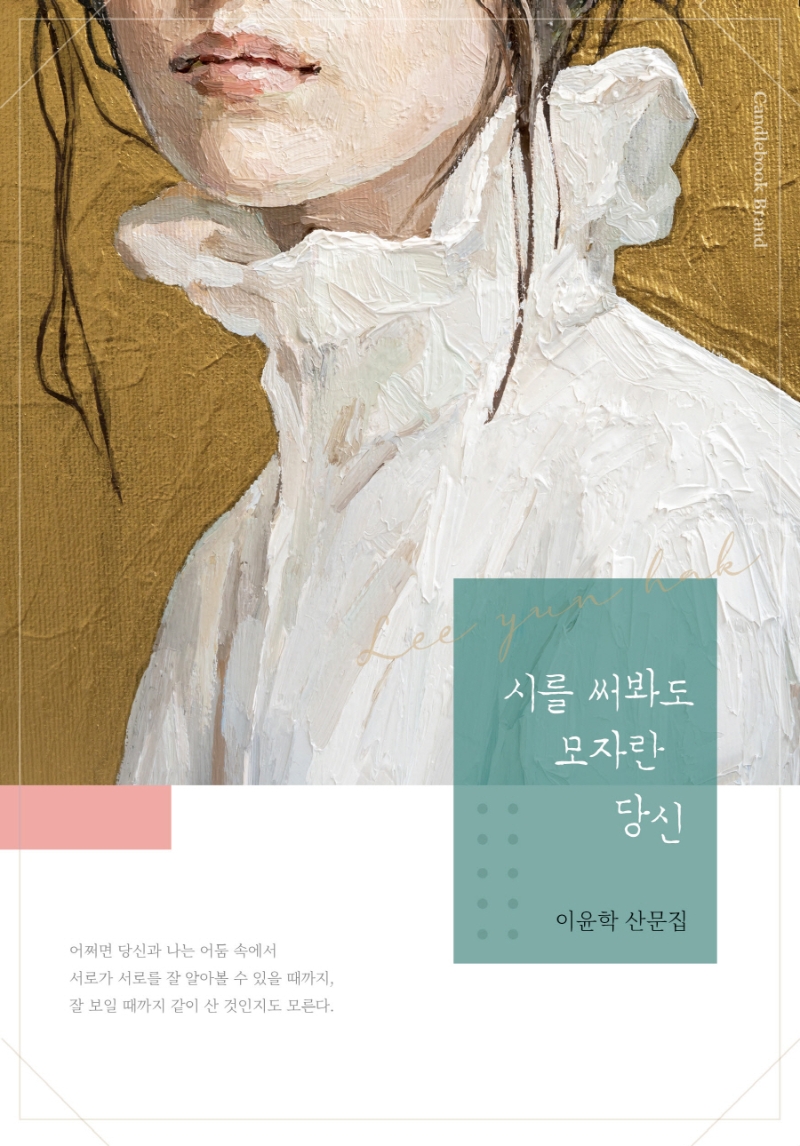 시를 써봐도 모자란 당신 : 이윤학 산문집