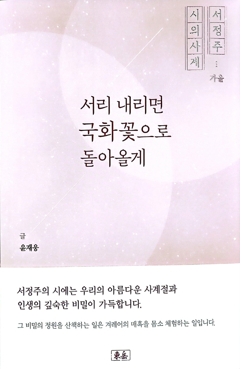 서리 내리면 국화꽃으로 돌아올게