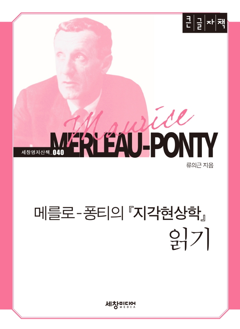 메를로-퐁티의 『지각현상학』 읽기 : 큰글자책