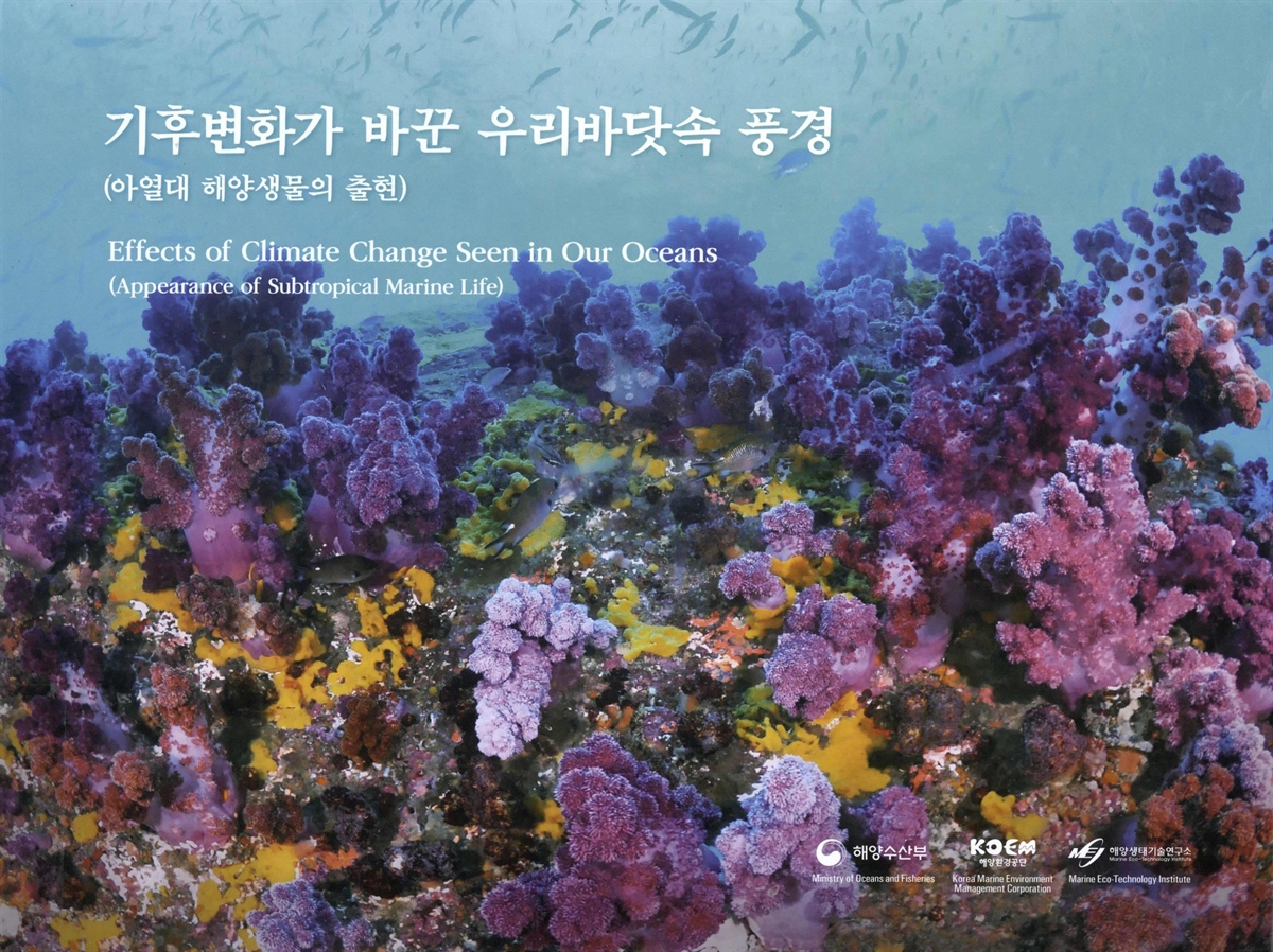 기후변화가 바꾼 우리바닷속 풍경 : 아열대 해양생물의 출현 = Effects of climate change seen in our oceans : appearance of subtropical marine life