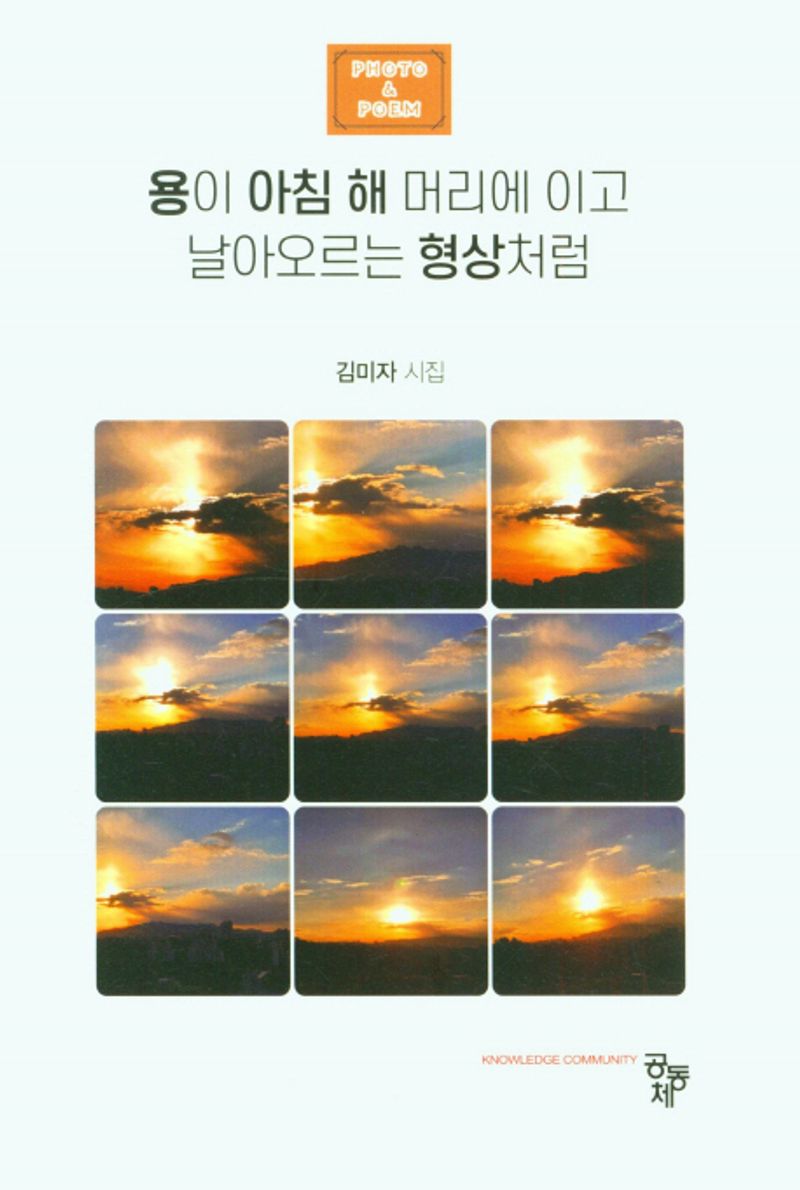 용이 아침 해 머리에 이고 날아오르는 형상처럼 : photo & poem : 김미자 시집