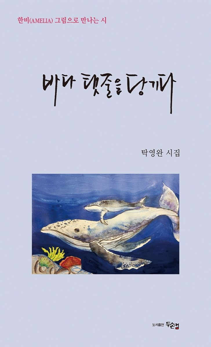 바다 탯줄을 당기다 : 한비(Amelia) 그림으로 만나는 시 : 탁영완 시집