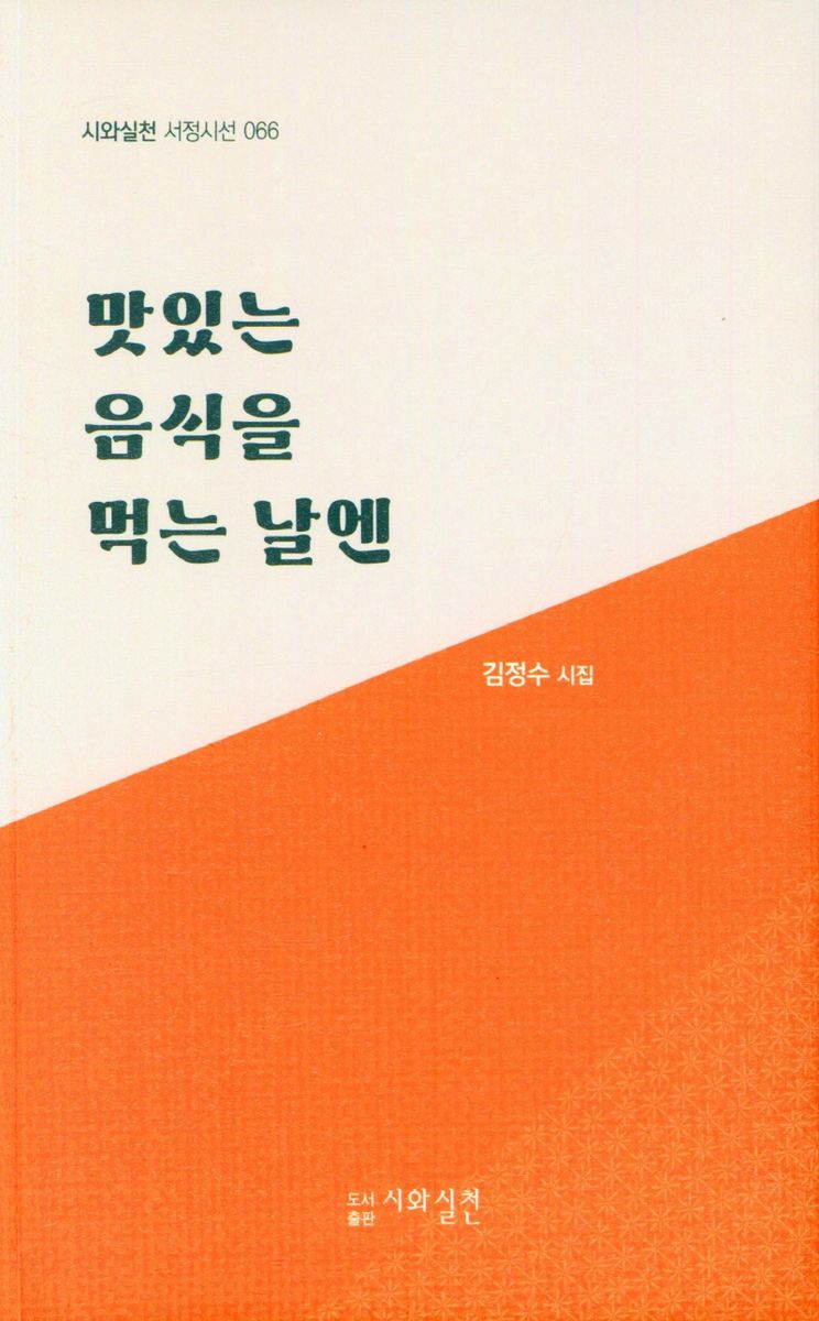 맛있는 음식을 먹는 날엔 : 김정수 시집