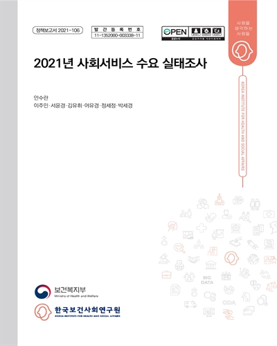 (2021년) 사회서비스 수요 실태조사
