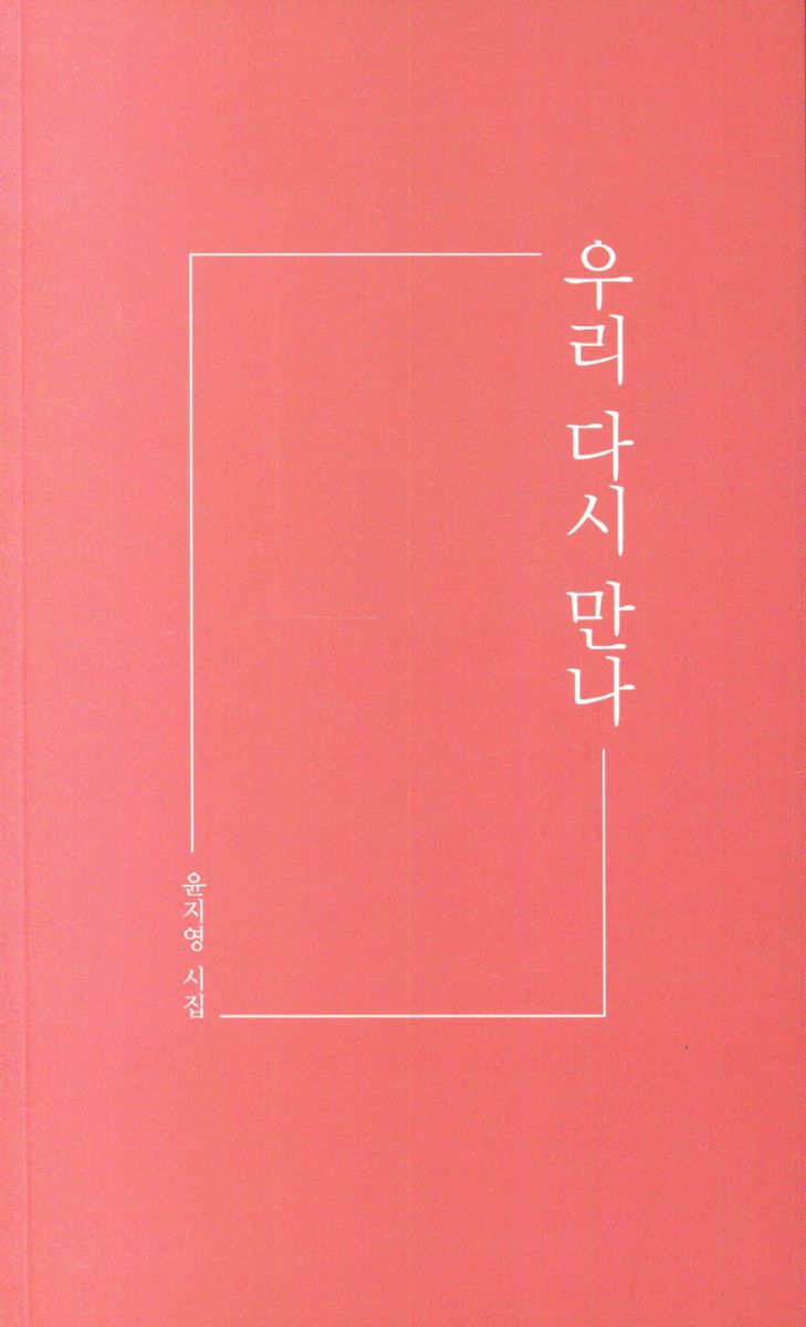 우리 다시 만나 : 윤지영 시집