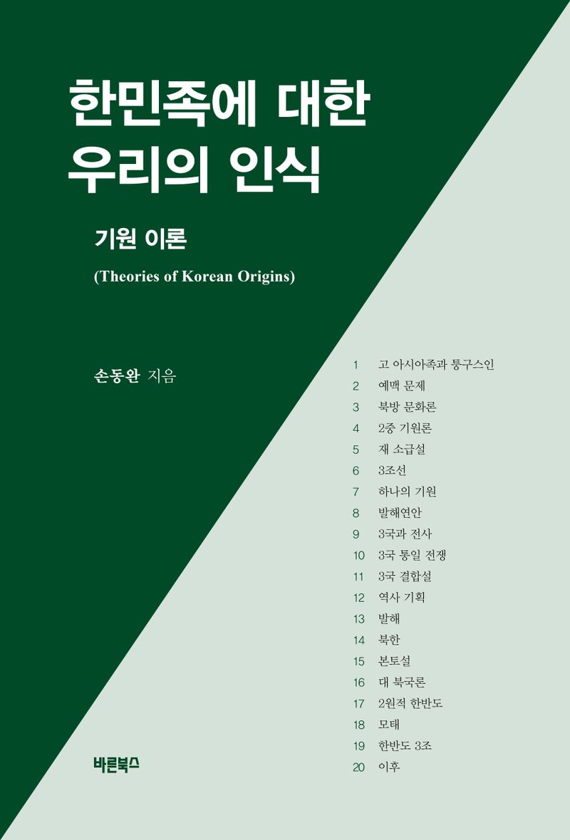 한민족에 대한 우리의 인식 : 기원 이론 = Theories of Korean origins