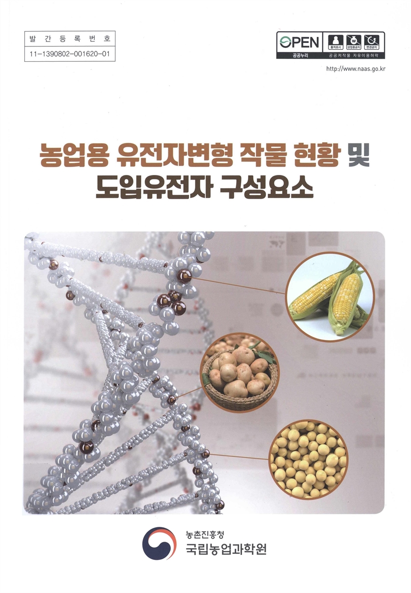농업용 유전자변형 작물 현황 및 도입유전자 구성요소