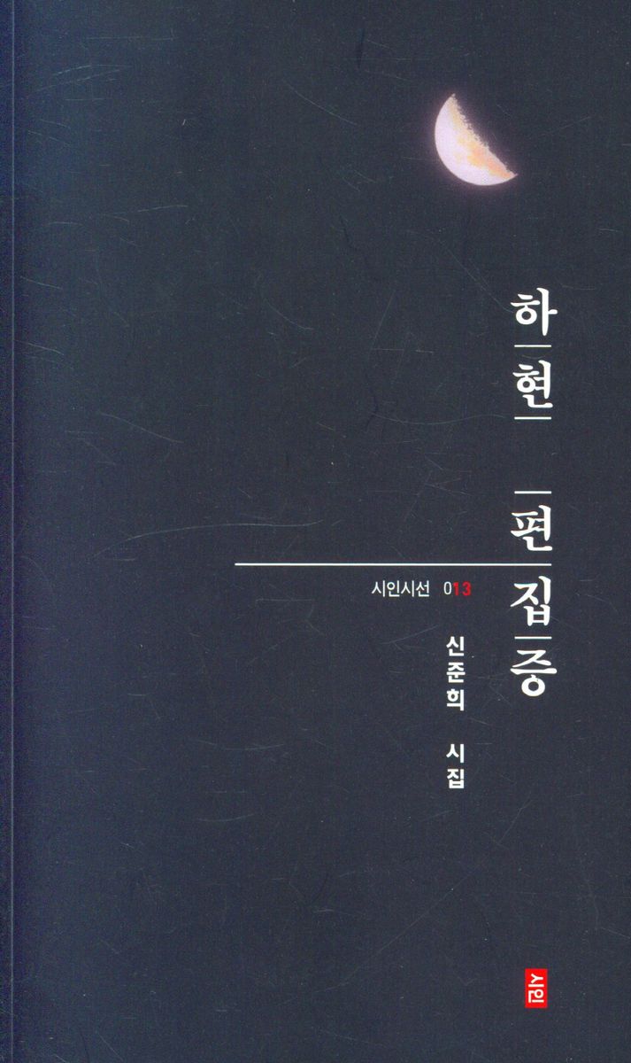 하현 편집증 : 신준희 시집