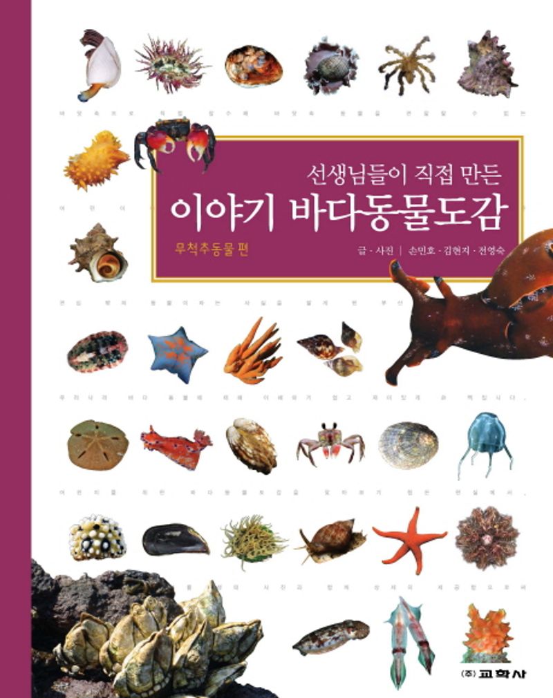 (선생님들이 직접 만든) 이야기 바다동물도감. 무척추동물 편