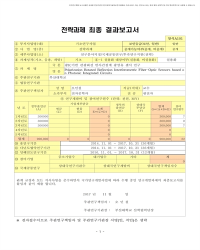 광IC기반 편광회전 반사간섭계 광섬유 센서 연구 [전자자료]