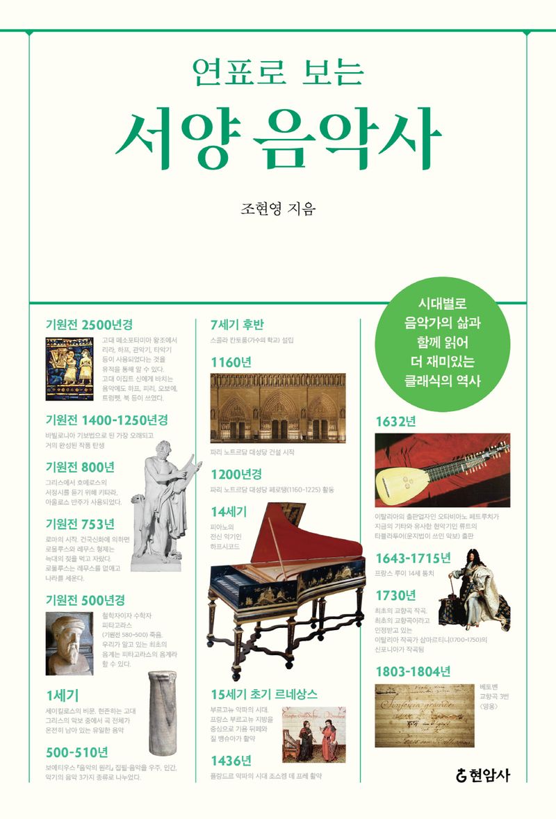 (연표로 보는) 서양 음악사