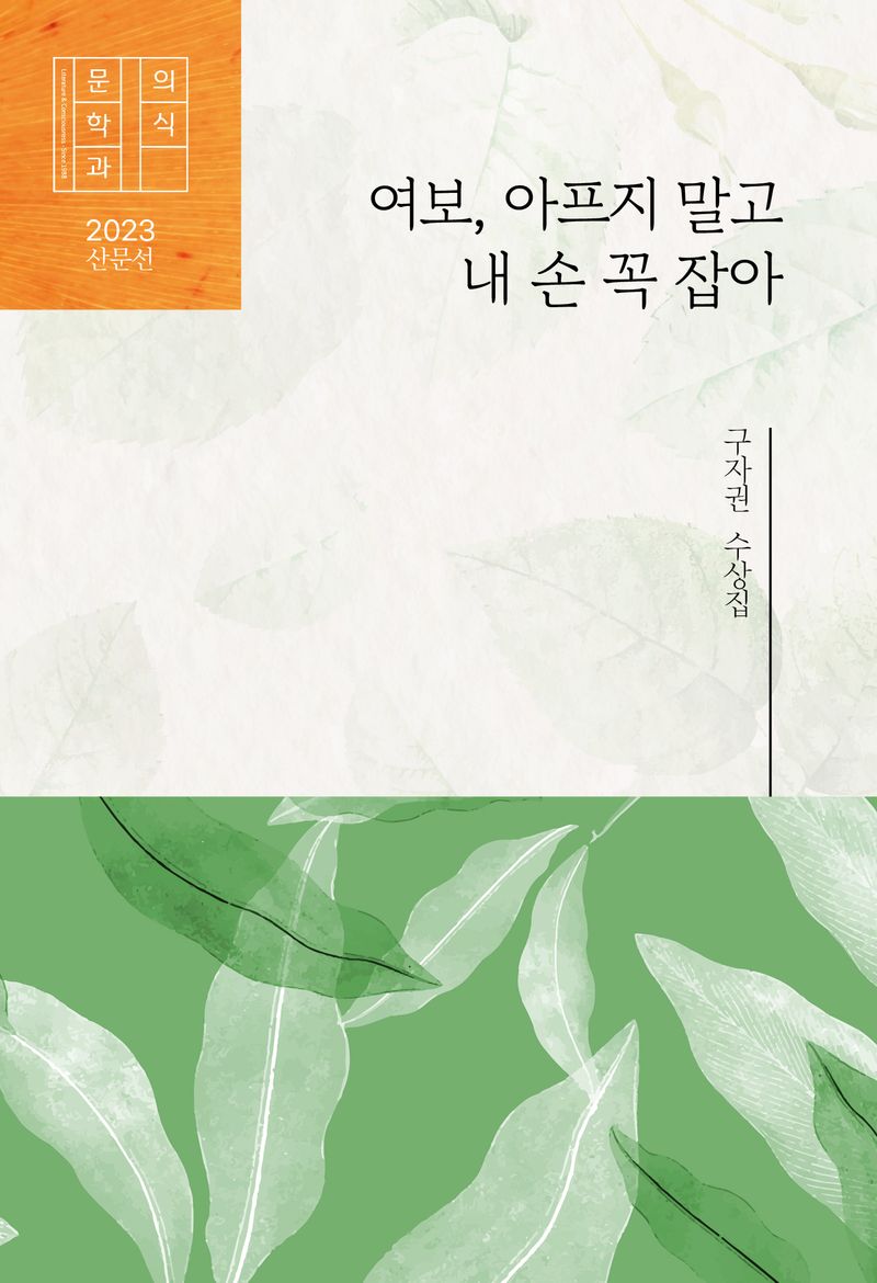 여보, 아프지 말고 내 손 꼭 잡아 : 구자권 수상집