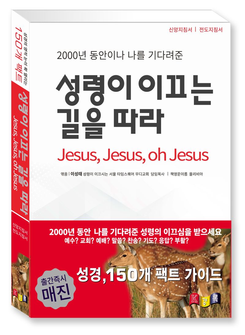 (2000년 동안이나 나를 기다려준) 성령이 이끄는 길을 따라 : Jesus, Jesus, oh Jesus : 신앙지침서, 전도지침서