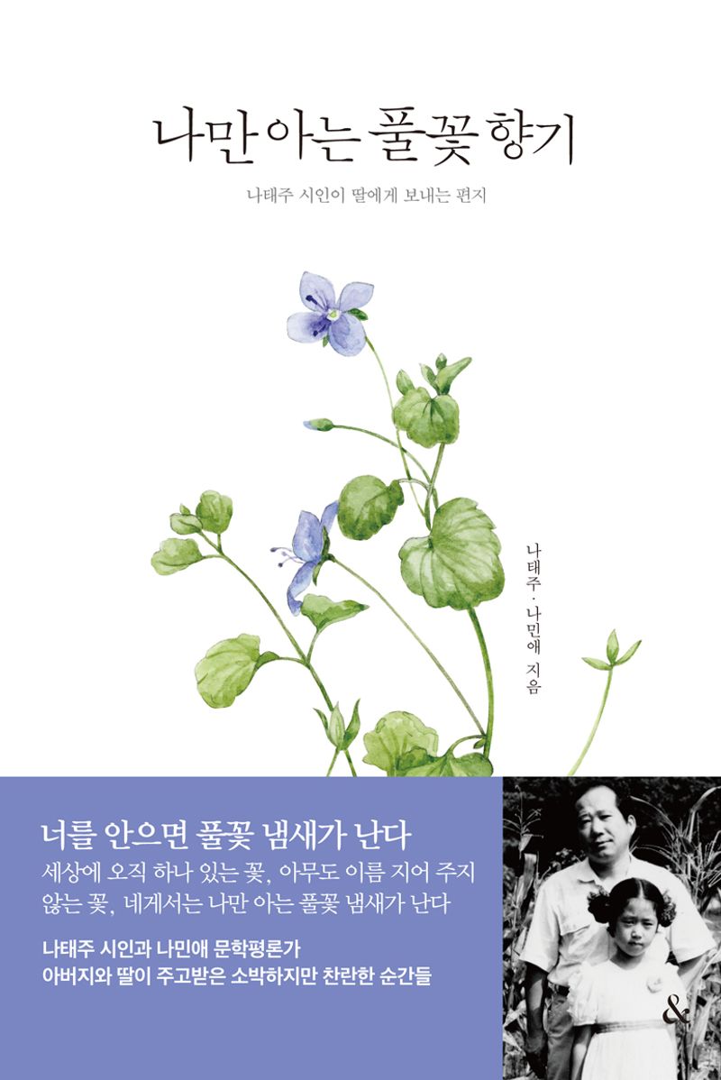 나만 아는 풀꽃 향기 : 나태주 시인이 딸에게 보내는 편지 / 나태주, 나민애 지음