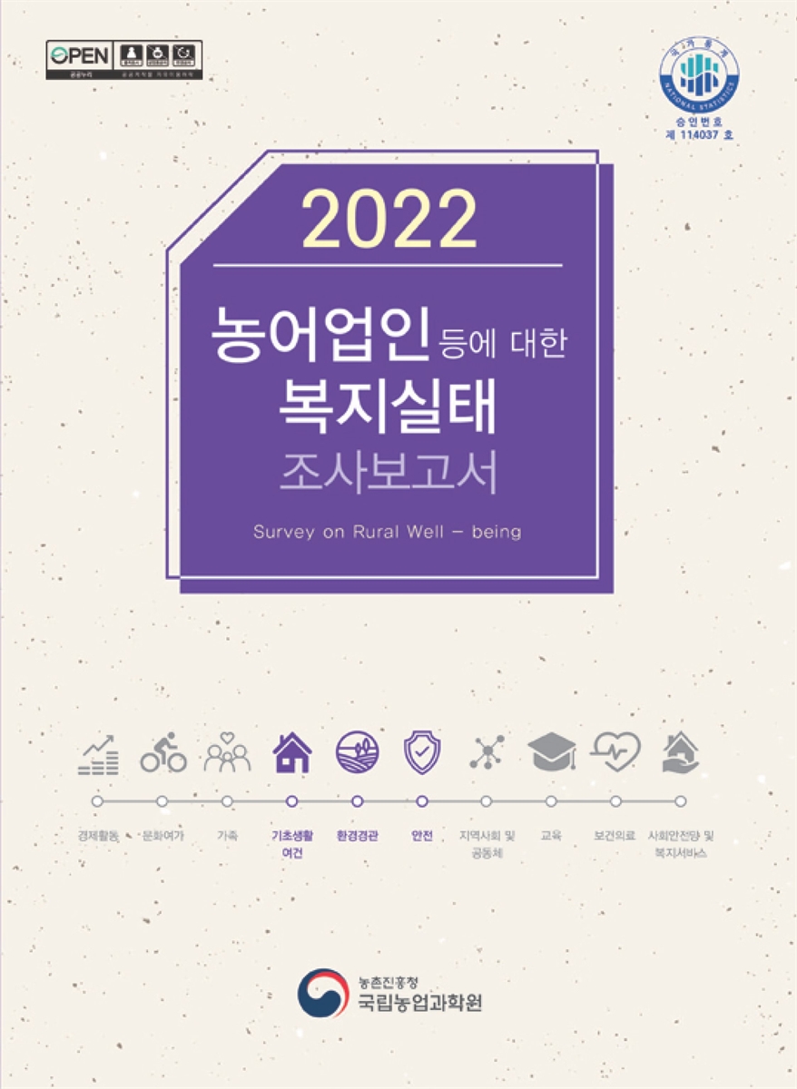 농어업인 등에 대한 복지실태 조사보고서 = Survey on rural well-being. 2022