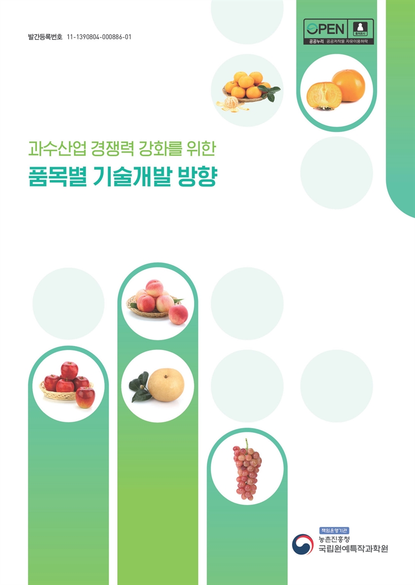 과수산업 경쟁력 강화를 위한 품목별 기술개발 방향