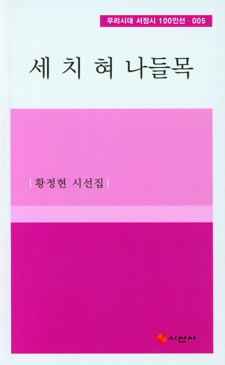 세 치 혀 나들목 : 황정현 시집