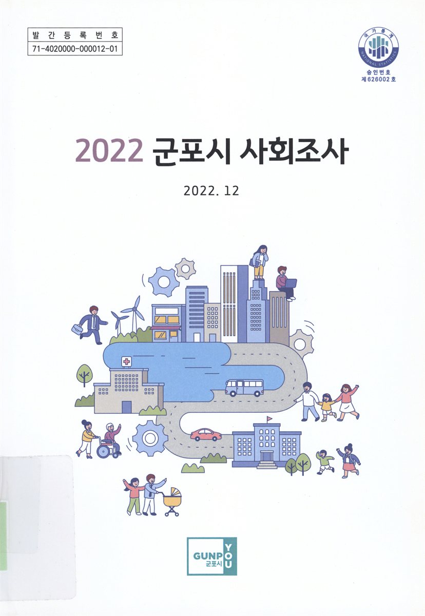 군포시 사회조사. 2022