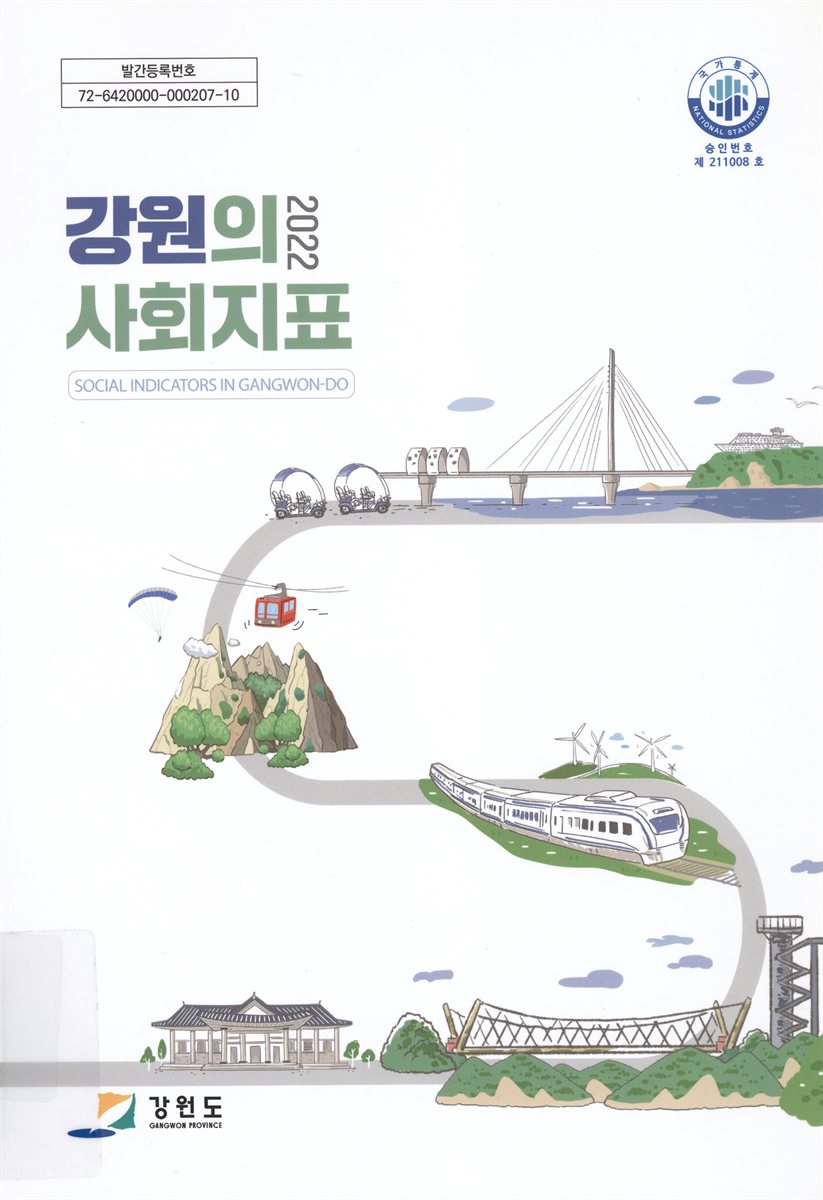 강원의 사회지표 = Social indicators in Gangwon-do. 2022