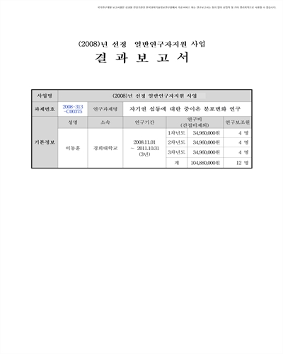 자기권 섭동에 대한 중이온 분포변화 연구 [전자자료]