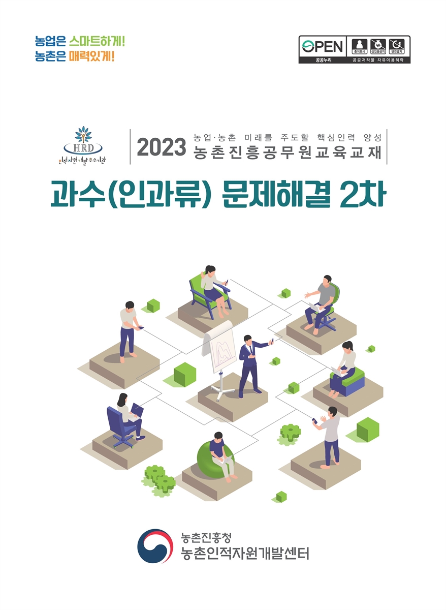과수(인과류) 문제해결 2차 : 2023 농업·농촌 미래를 주도할 핵심인력 양성 농촌진흥공무원교육과재