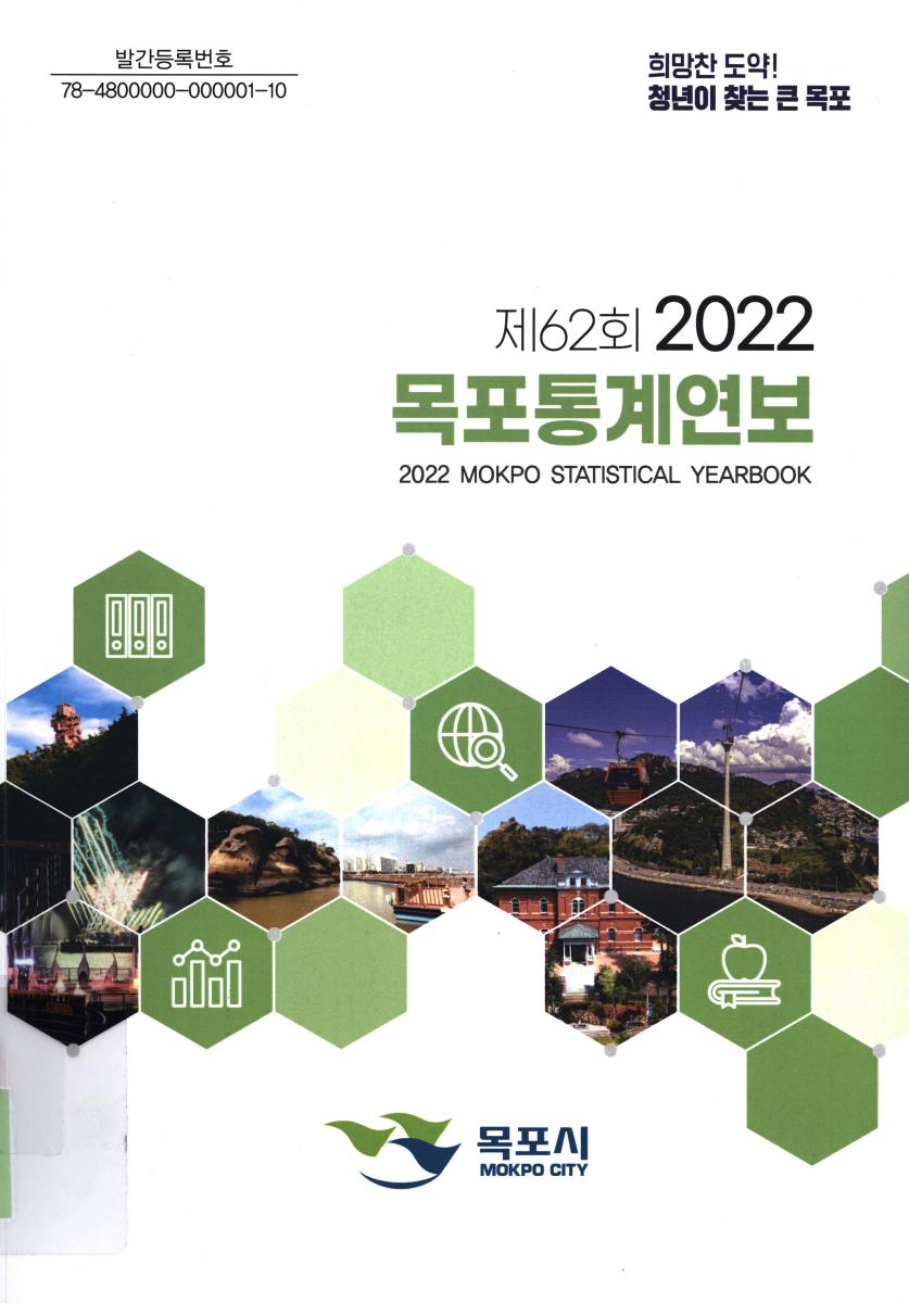 목포통계연보 = Mokpo statistical yearbook. 2022(제62회)