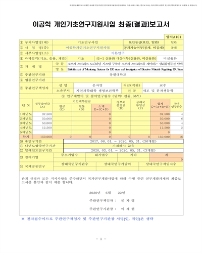 소포체 스트레스 모니터링 시스템 구축과 소포체 스트레스를 제어하는 생리활성물질 탐색 [전자자료]