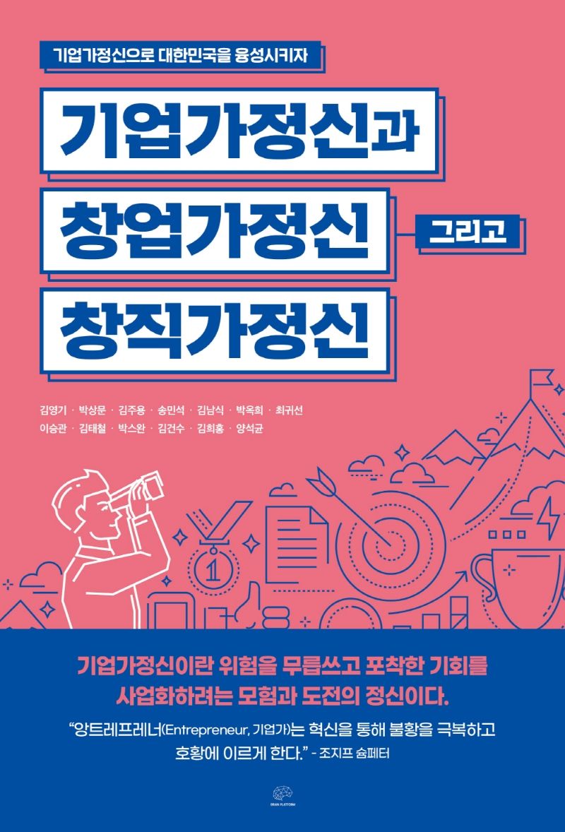 기업가정신과 창업가정신 그리고 창직가정신 : 기업가정신으로 대한민국을 융성시키자