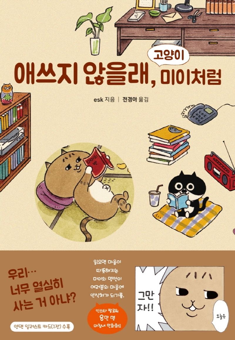 애쓰지 않을래, 고양이 미이처럼