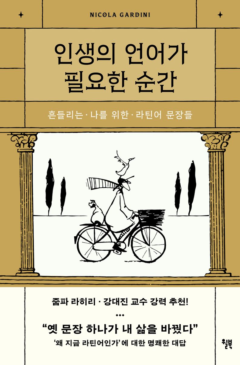 인생의 언어가 필요한 순간 : 흔들리는·나를 위한·라틴어 문장들