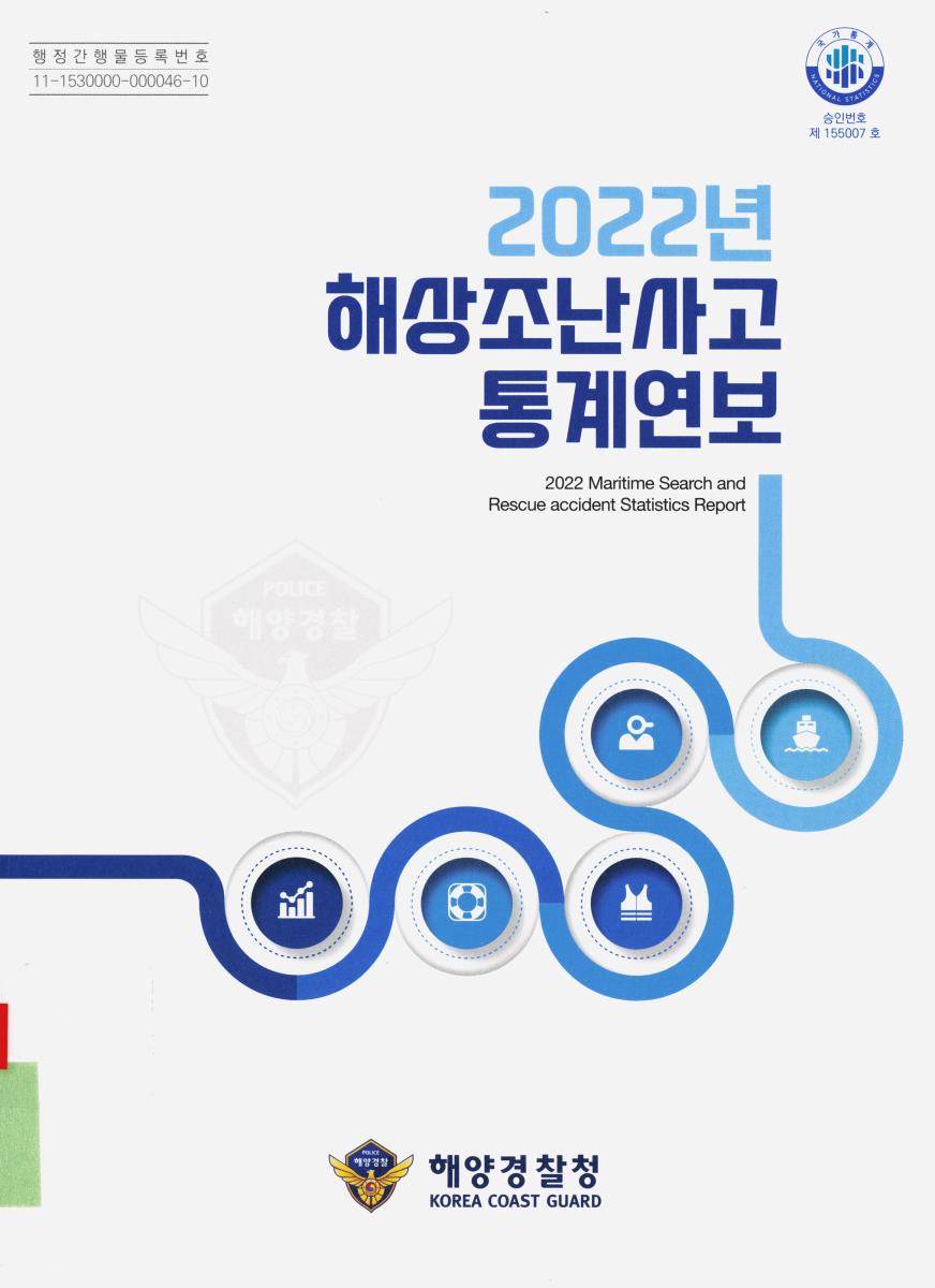 해상조난사고 통계연보. 2022