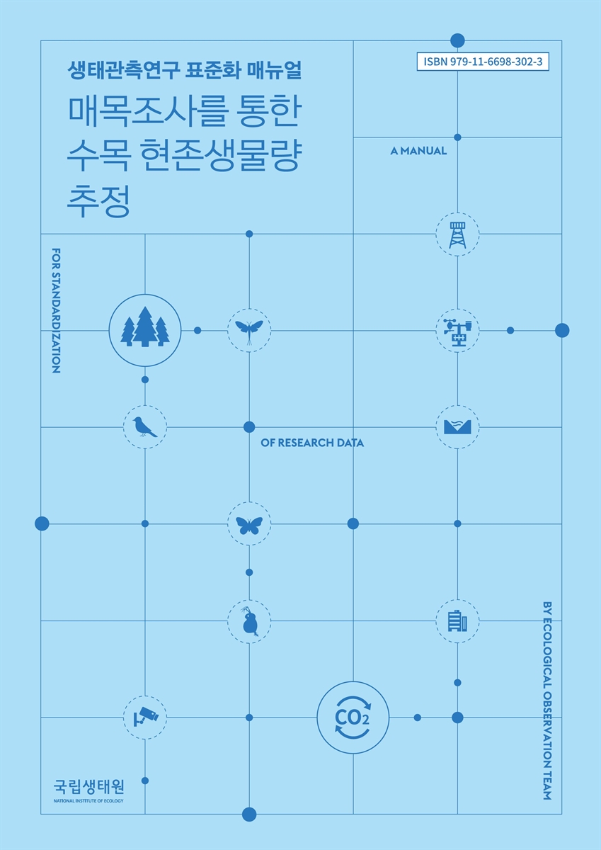 매목조사를 통한 수목 현존생물량 추정 : 생태관측연구 표준화 매뉴얼